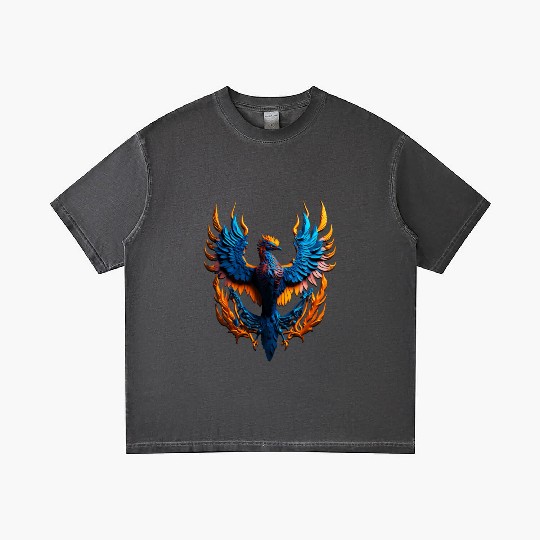 Neon Phoenix Gradient T Shirts