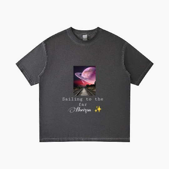 Sailing to the far Horizon  Gradient T Shirts