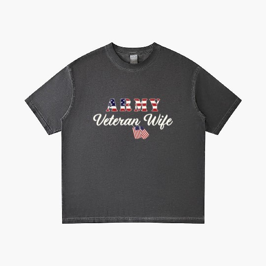 US Army Veteran Wife Gradient T Shirts