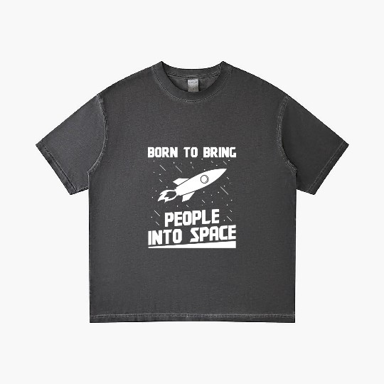 Aerospace engineer born to bring people into space Gradient T Shirts
