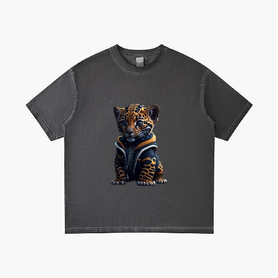 A cute tiny hyper realistic baby jaguar Gradient T Shirts