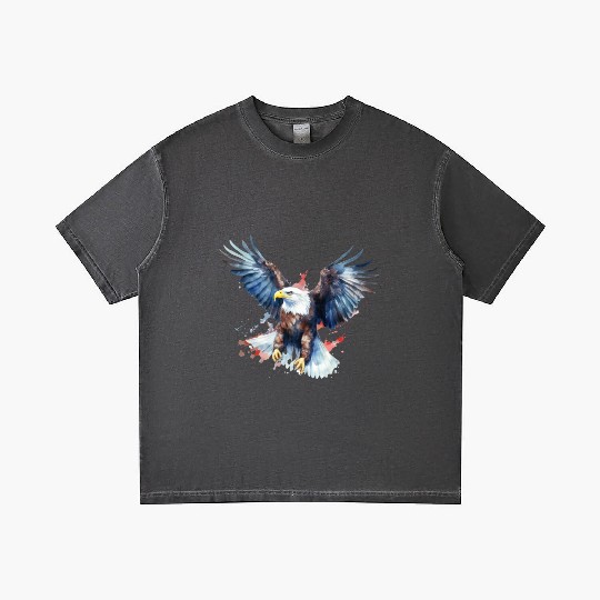 Eagle 4Th July Independent Day Gradient T Shirts