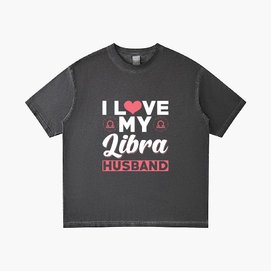 I love my Libra Husband Gradient T Shirts