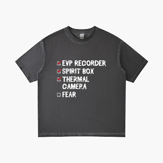 Evp Recorder Ghost Hunting Equipment Gradient T Shirts