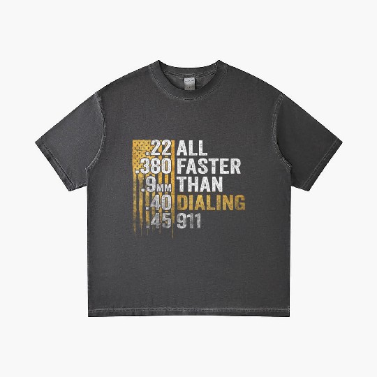 All Faster Than Dialing 911 Gradient T Shirts