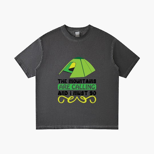 The mountains are calling and I must go 01 Gradient T Shirts