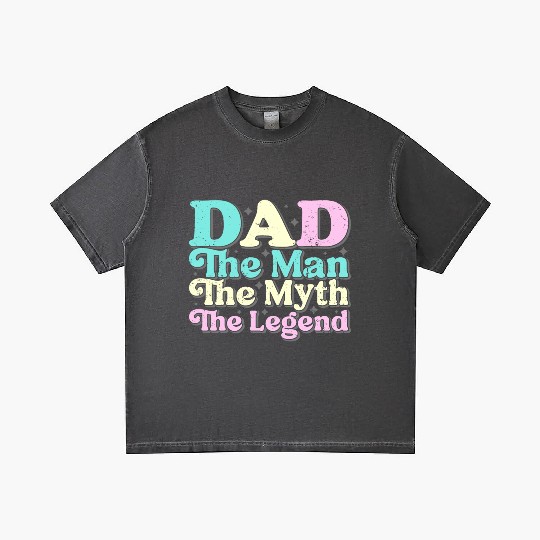 Dad the man the myth the Legend Gradient T Shirts