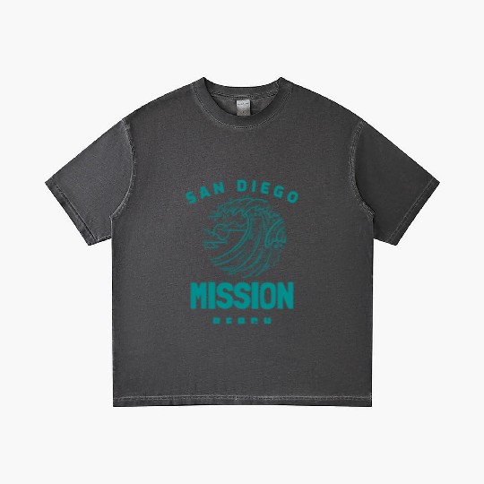 Beautiful Mission Beach San Diego California Gradient T Shirts