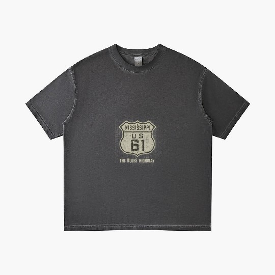 Mississippi Us 61 The Blues Highway Gradient T Shirts