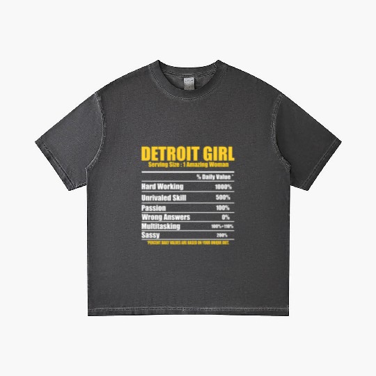 Hilarious Detroit Definition Motor City American Gradient T Shirts