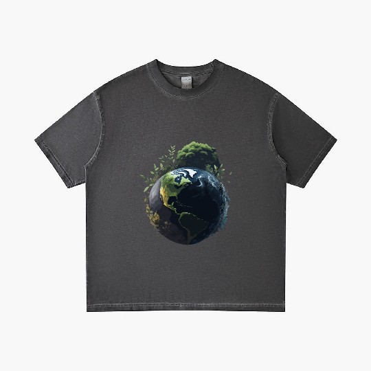Save Earth Day World Environment Day Inspirational Gradient T Shirts