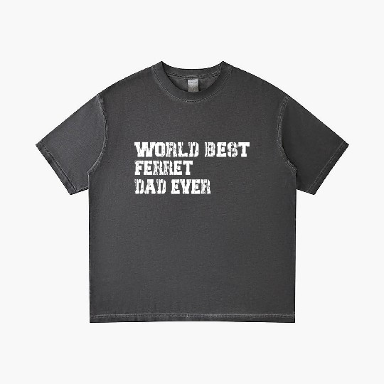 best world best Ferret dad ever fathers day funny Gradient T Shirts
