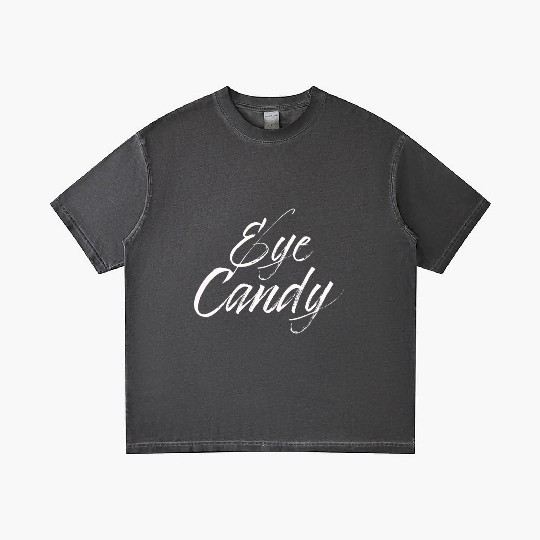 eye candy white Gradient T Shirts