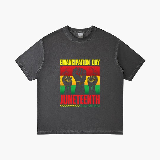 Ecipation Day 1865 African American Juneteenth Fla Gradient T Shirts