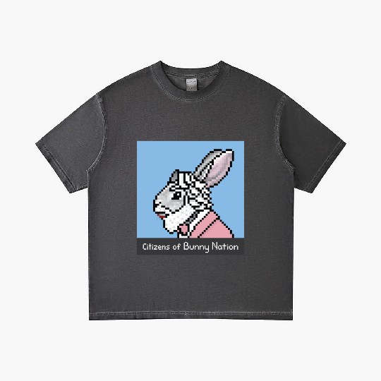 Citizens of Bunny Nation NFT #98 Artwork Gradient T Shirts