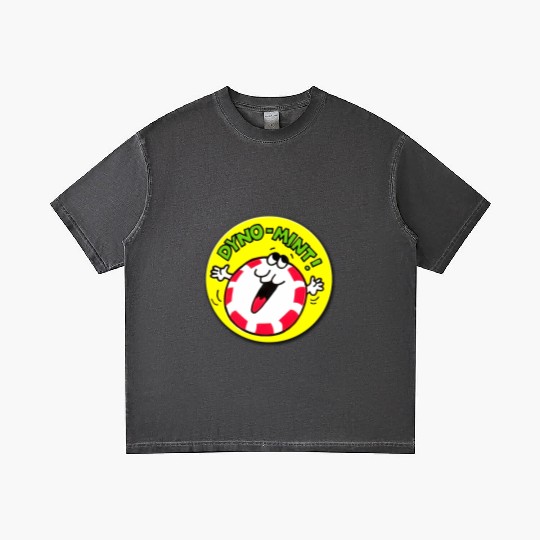 Vintage Scratch And Sniff Sticker Peppermint Dyno- Gradient T Shirts