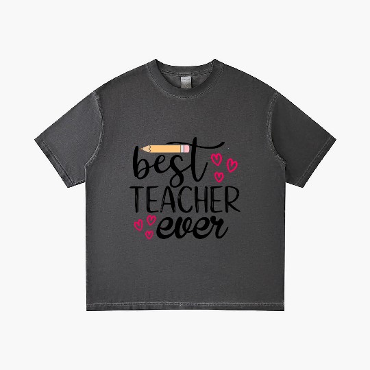 Best teacher ever Gradient T Shirts