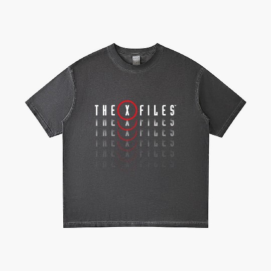 X-Files Repeating Logo Gradient T Shirts