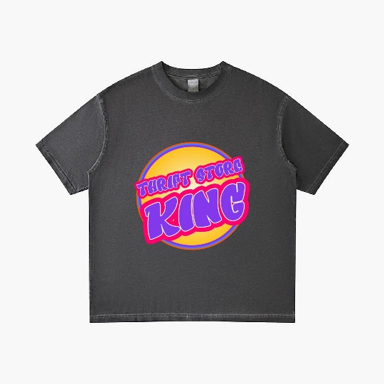 Thrift Store King purple yellow Gradient T Shirts