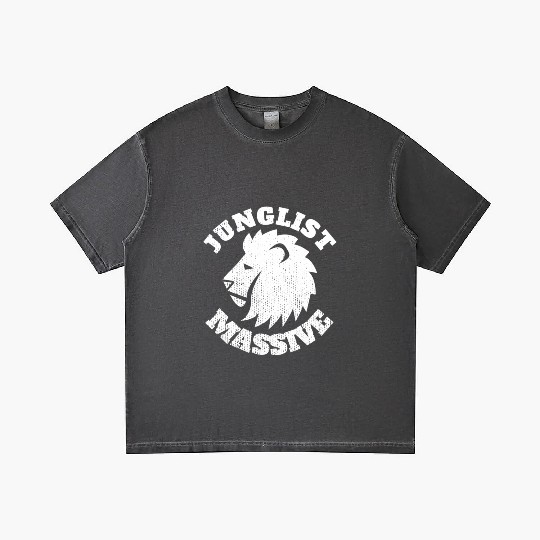 Junglist Music DnB EDM Drum N Bass Lion Gradient T Shirts