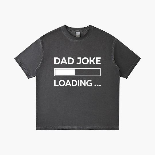 Dad Jokes Loading, Fathers Day, Daddy Funny Gradient T Shirts