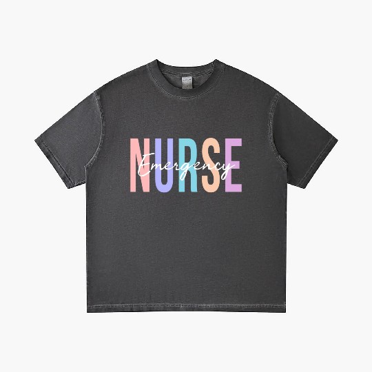 Er Nurse Emergency Room Nurse Registered Nurse Gradient T Shirts