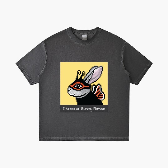 Citizens of Bunny Nation NFT #24 Artwork Gradient T Shirts