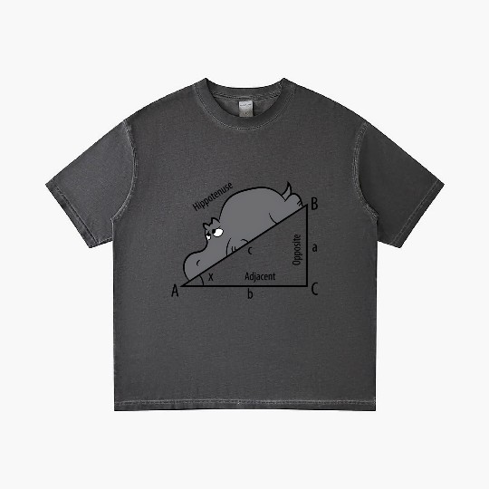 Math Humor Hippotenuse Hypotenuse Gradient T Shirts