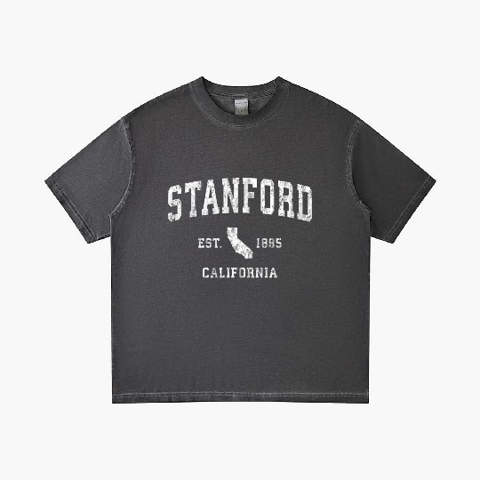 Stanford California Ca Athletic Sports Gradient T Shirts