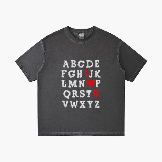 I Love You Abc Alphabet English Teacher Day Gradient T Shirts