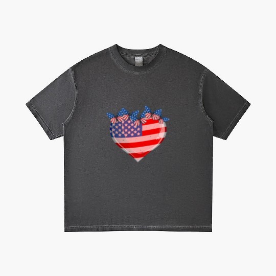 Patriotism Merica Pride US Patriots USA Fan Gradient T Shirts