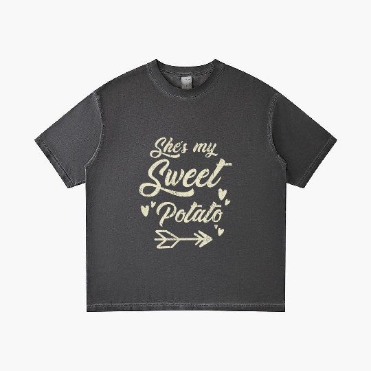 She My Sweet Potato Gradient T Shirts