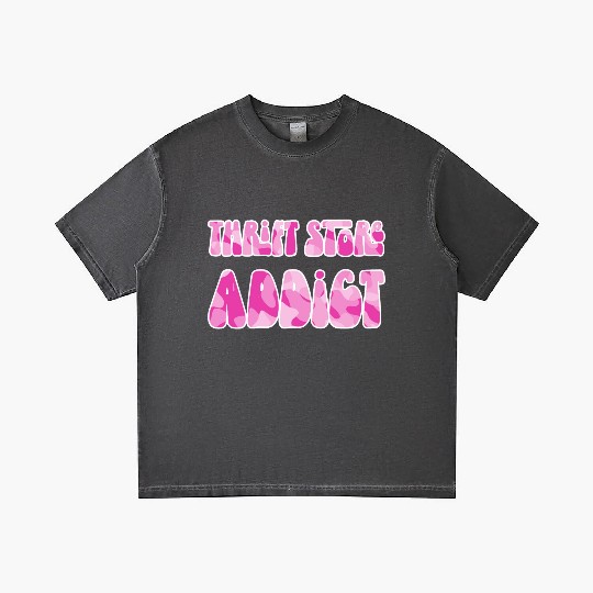 Thrift Store Addict pink camo Gradient T Shirts