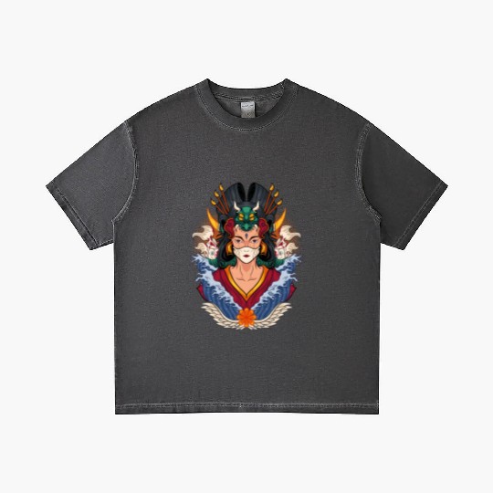 Kimono Geisha Gradient T Shirts