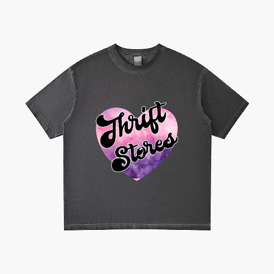 Thrift Stores purple pink watercolor Gradient T Shirts