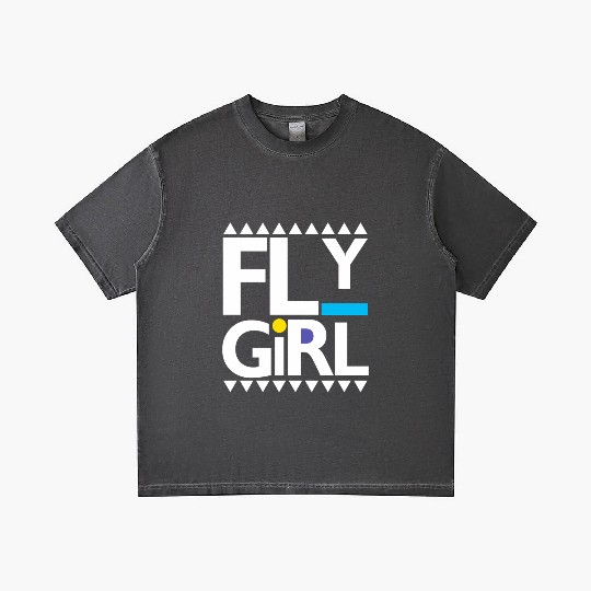 Fly 80S 90S Old School Hip Hop Gradient T Shirts