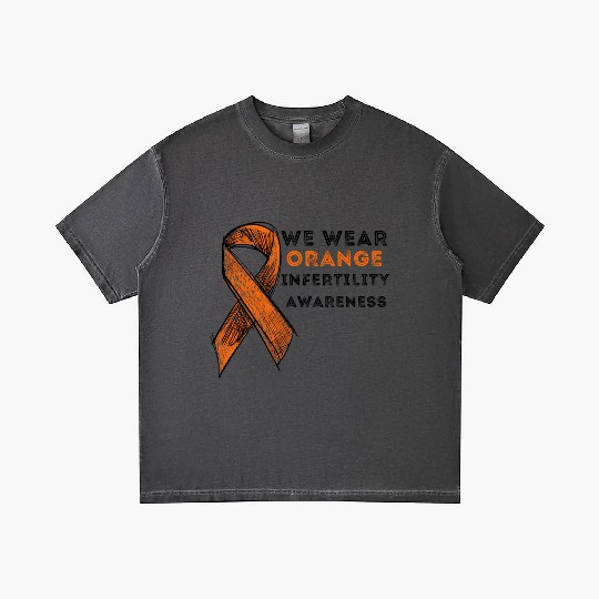 We Wear Orange Infertility Awareness Gradient T Shirts