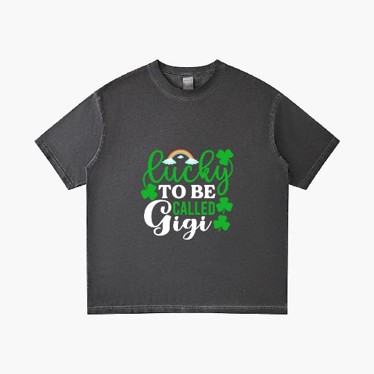 Lucky To Be Called Gigi St Patrick'S Day Irish Gradient T Shirts