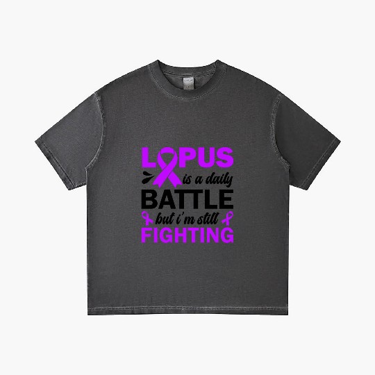 Lupus Is A Daily Battle But I'm Still Fighting Gradient T Shirts