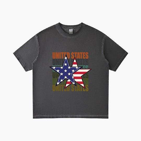 God bless America the land of the free Gradient T Shirts