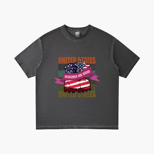 God bless America the land of the free Gradient T Shirts