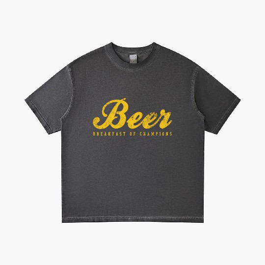 Beer Breakfast Of Champions Inred Gradient T Shirts
