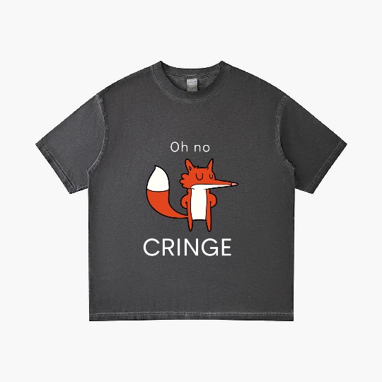 Oh no Cringe Gradient T Shirts