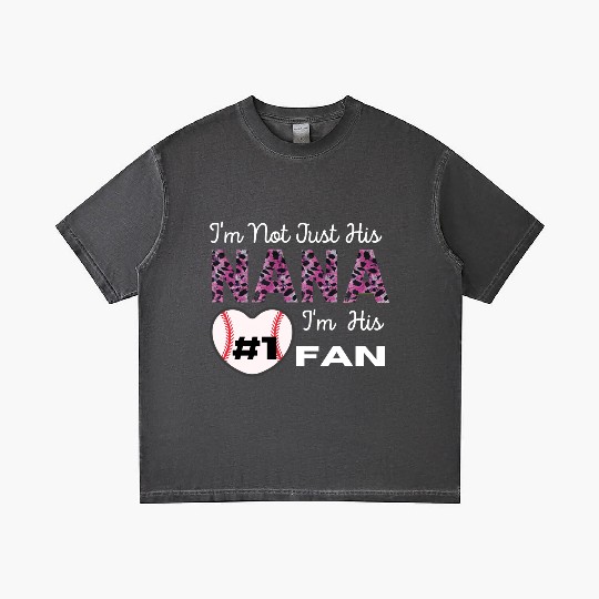 I m Not Just His Nana Number 1 Fan Funny Grandma Gradient T Shirts