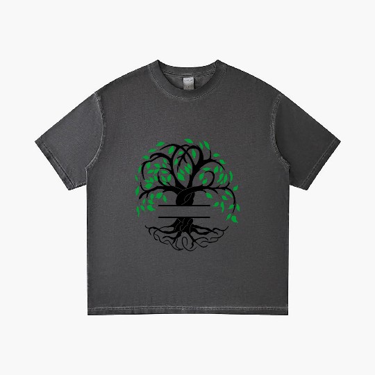 Yggdrasil the tree of life with nameplate Gradient T Shirts