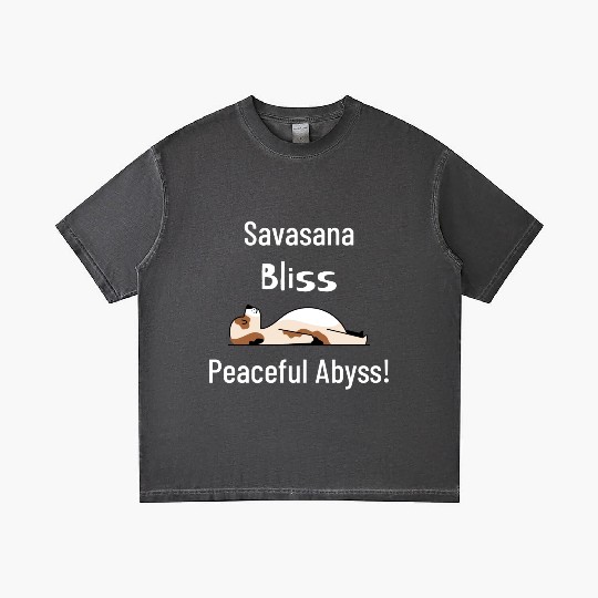 Savasana Bliss, Peaceful Abyss! Gradient T Shirts