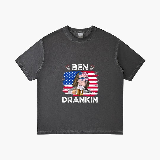 Ben Drankin US President Independence Day Gradient T Shirts