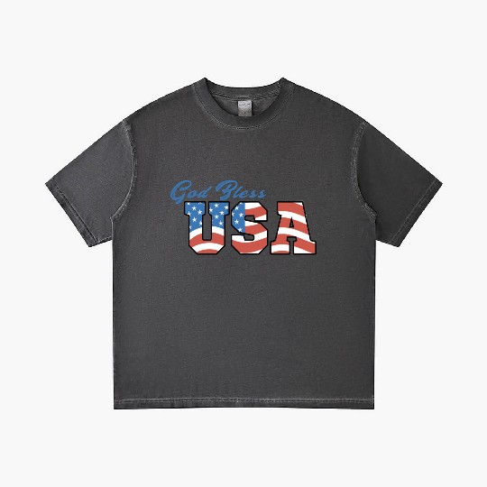 God Bless America Gradient T Shirts