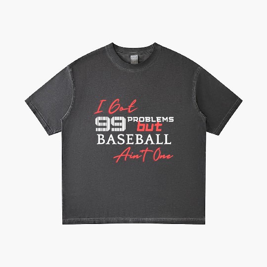 99 Problems But Baseball Ain't One Gradient T Shirts