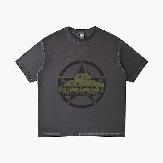 M4 Sherman | World War 2 Vehicle Gradient T Shirts